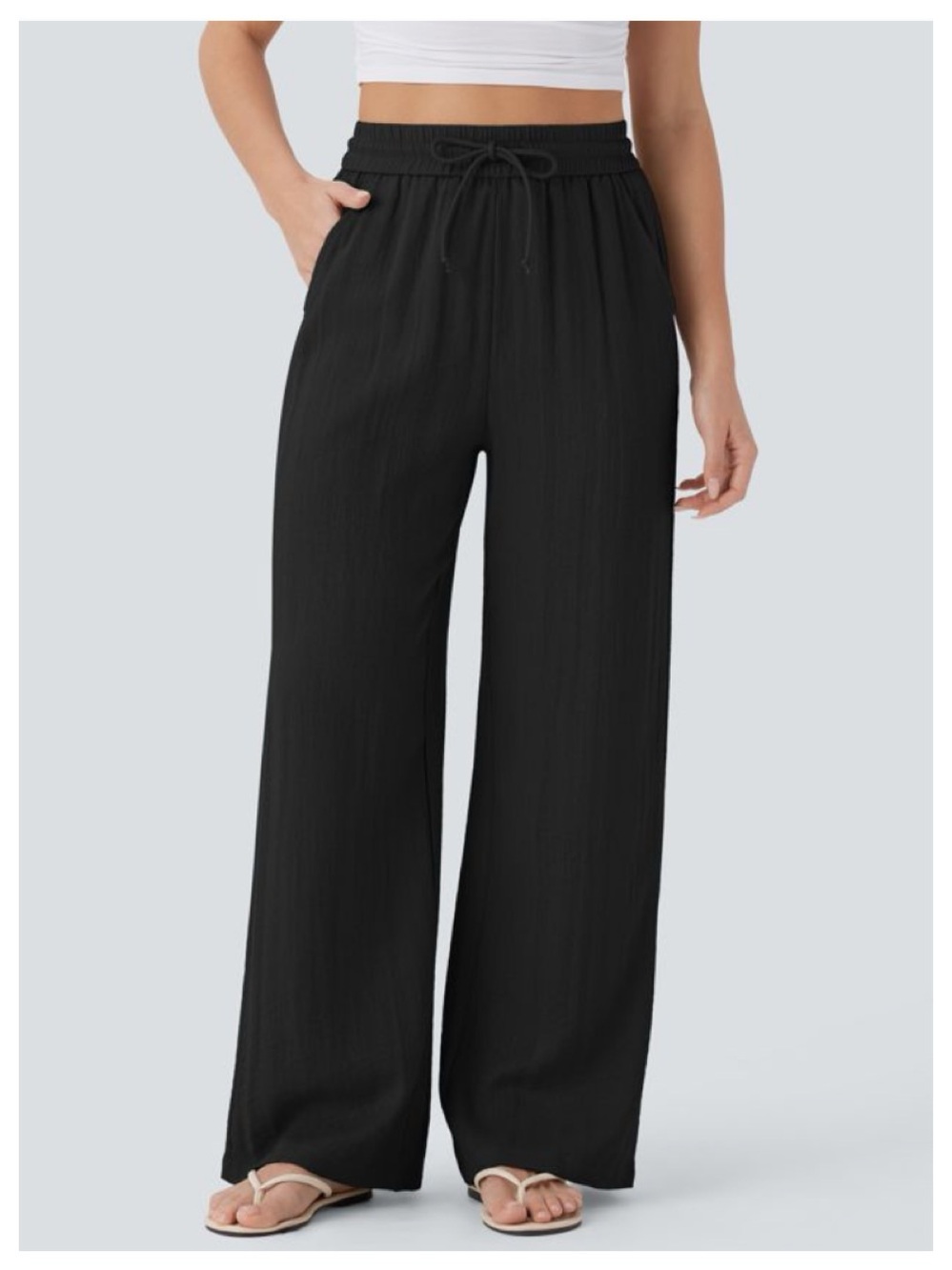 Halara High Waisted Drawstring Pants